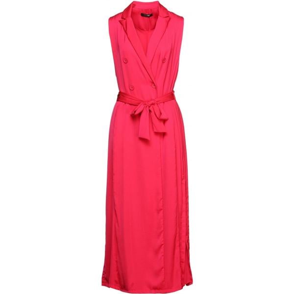 vestiti lunghi My Twin Twinset rosso tinta unita