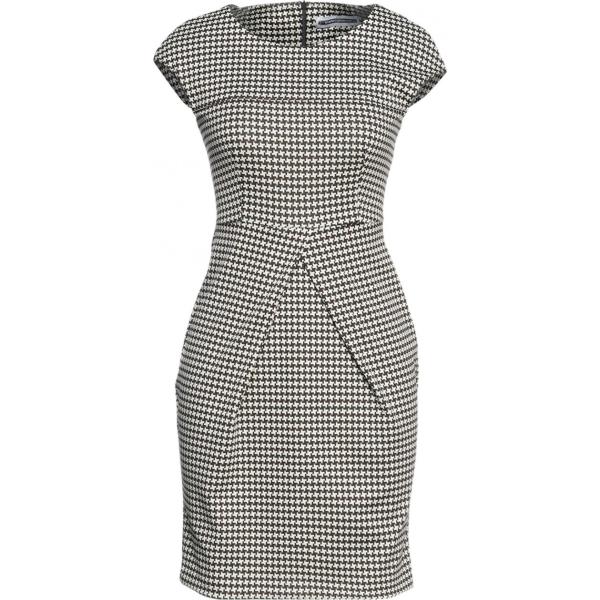 vestiti corti Biancoghiaccio grigio pied de poule