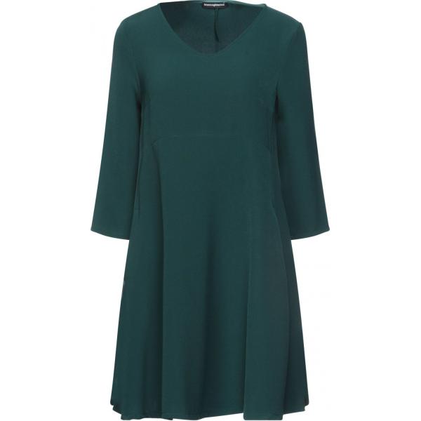 vestiti corti Biancoghiaccio nero tinta unita