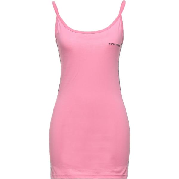 vestiti corti Chiara Ferragni rosa tinta unita