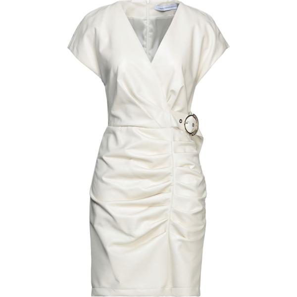 vestiti corti Simona Corsellini bianco tinta unita