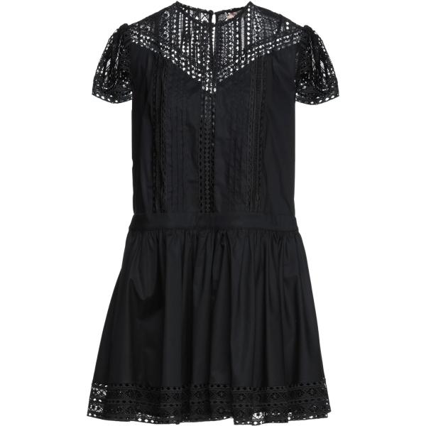 vestiti corti Twinset nero tinta unita