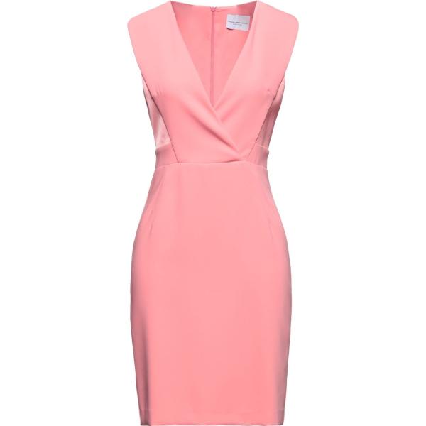 vestiti corti Atos Lombardini rosa tinta unita