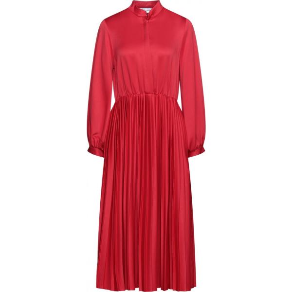 vestiti midi/longuette Closet rosso tinta unita