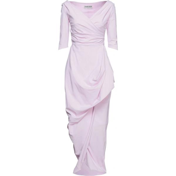 vestiti lunghi Chiara Boni La Petite Robe viola tinta unita