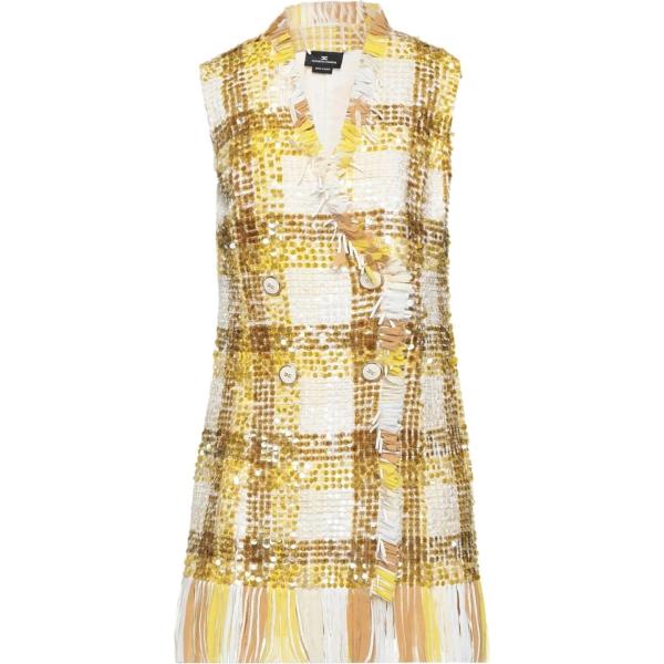 vestiti corti Elisabetta Franchi bianco