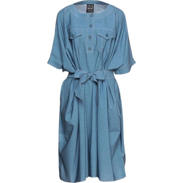 vestiti midi/longuette Irié Wash blu