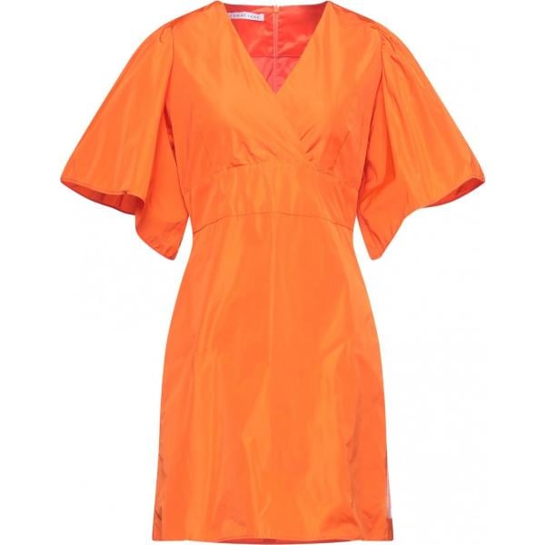 vestiti corti Caractère arancione tinta unita
