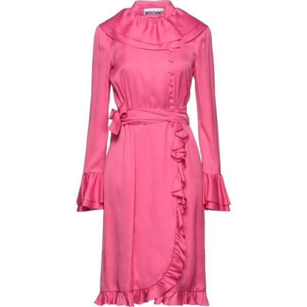 vestiti midi/longuette Moschino rosa tinta unita