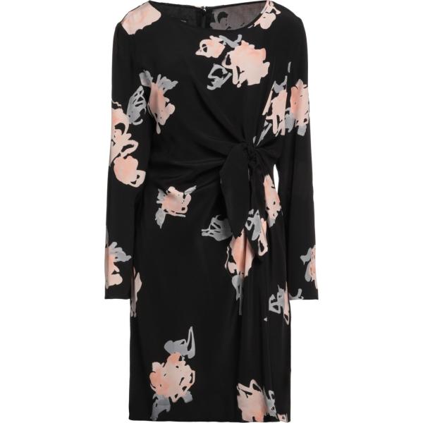 vestiti corti Emporio Armani nero a fiori