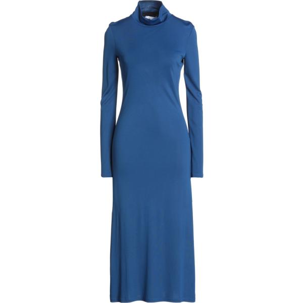 vestiti midi/longuette Patrizia Pepe blu tinta unita