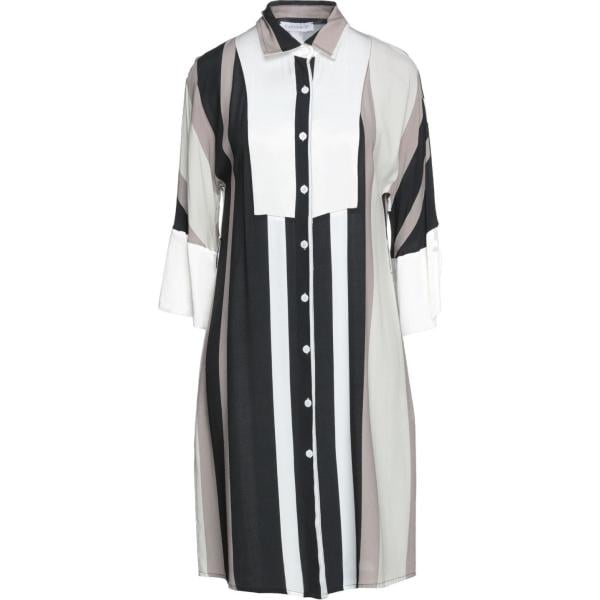 vestiti midi/longuette CAFèNOIR multicolore a righe