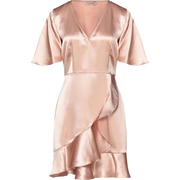 vestiti corti Twinset rosa tinta unita