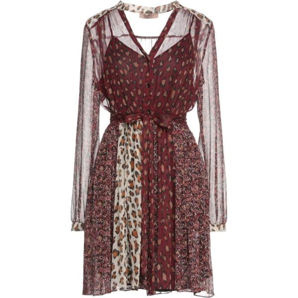 vestiti corti Twinset marrone