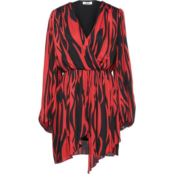 vestiti corti Jijil nero animalier