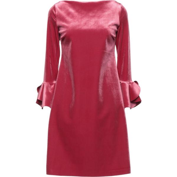vestiti corti Chiara Boni La Petite Robe rosso tinta unita