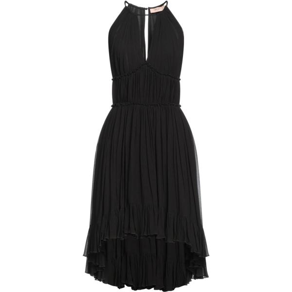 vestiti midi/longuette Twinset nero tinta unita