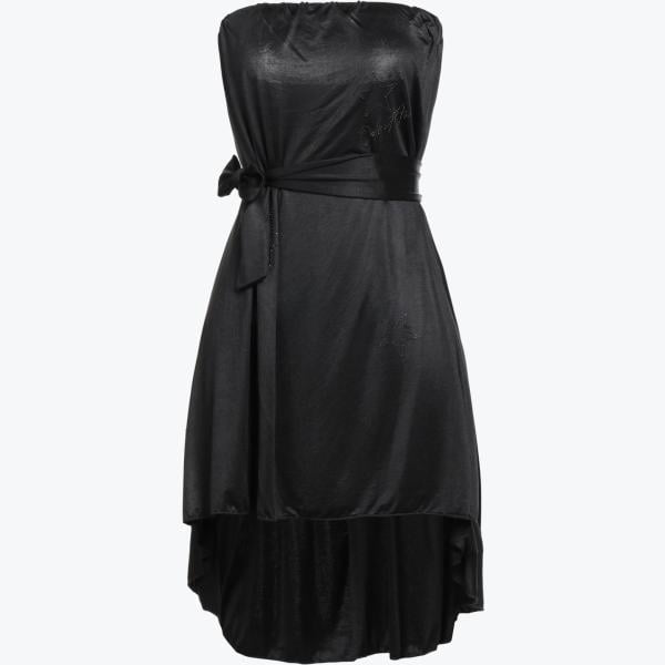 vestiti corti Odi Et Amo nero tinta unita