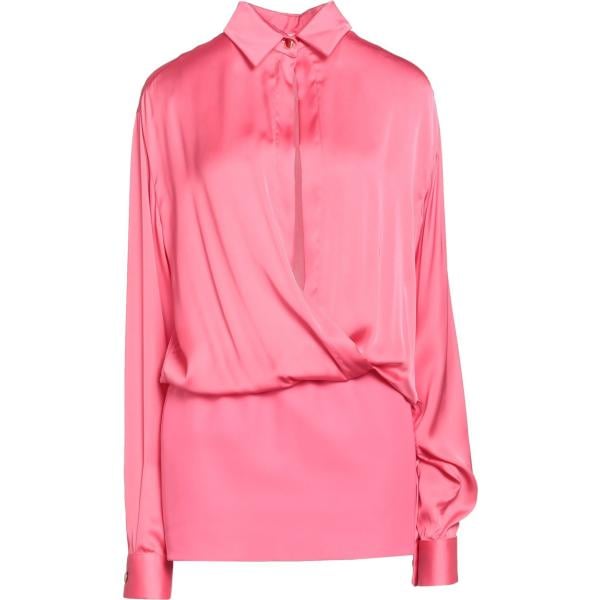 vestiti corti Stefano De Lellis rosa tinta unita