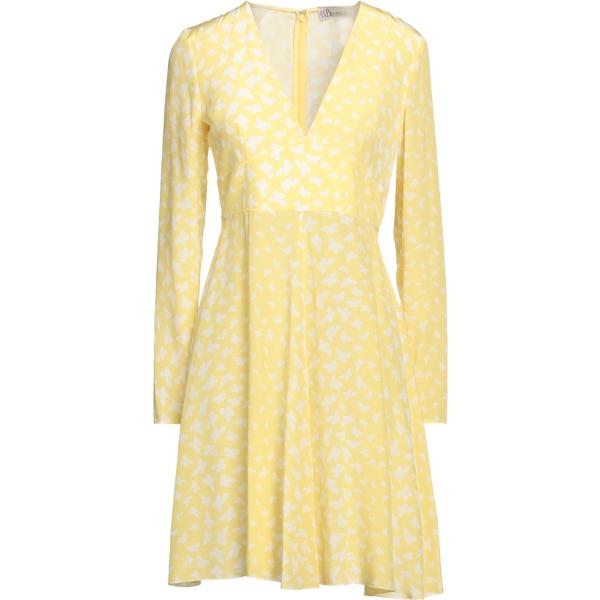 vestiti corti RED Valentino giallo