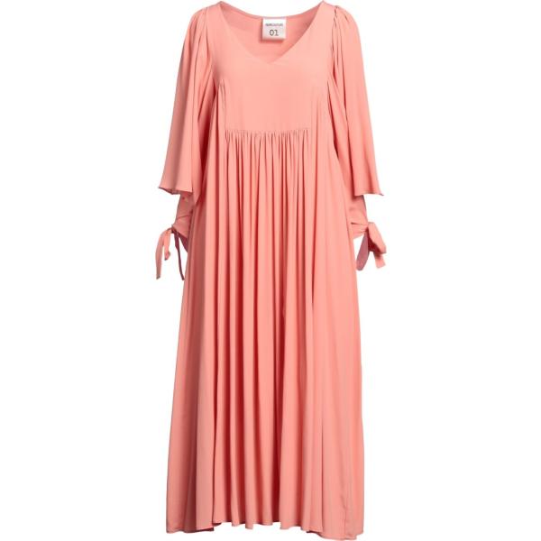 vestiti midi/longuette Semicouture rosa tinta unita