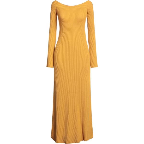 vestiti midi/longuette Chloé marrone tinta unita