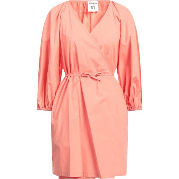 vestiti corti Semicouture rosa tinta unita