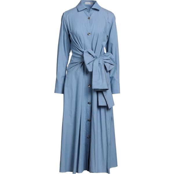 vestiti lunghi Palmer//Harding blu tinta unita