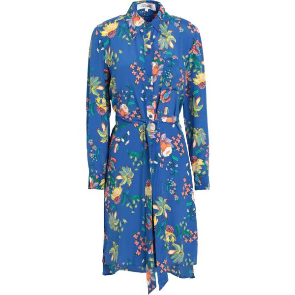vestiti corti Diane Von Furstenberg blu