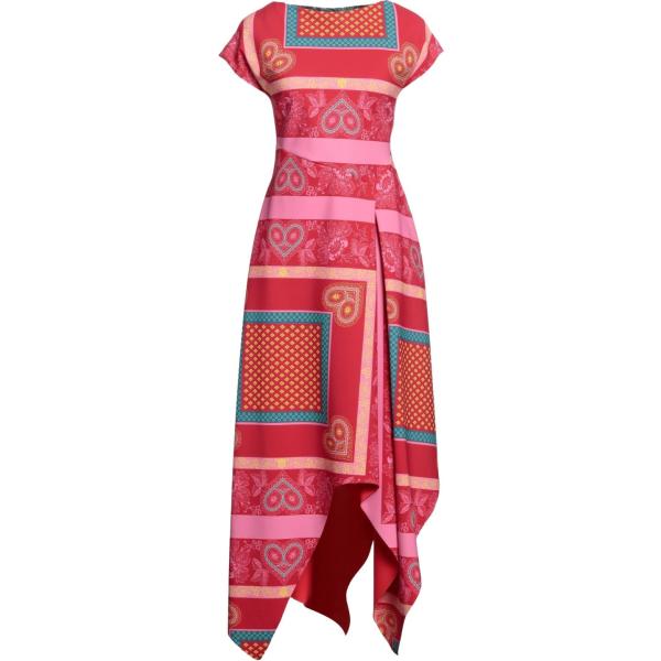 vestiti asimmetrici Chiara Boni La Petite Robe rosso a fiori