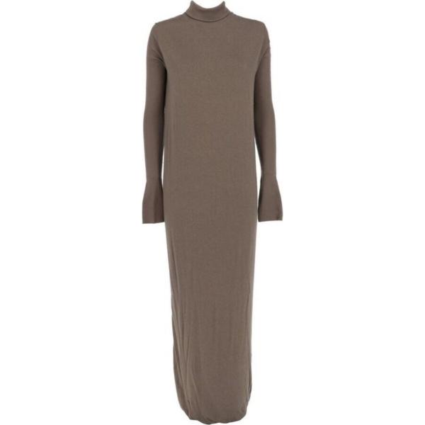 vestiti lunghi Rick Owens marrone