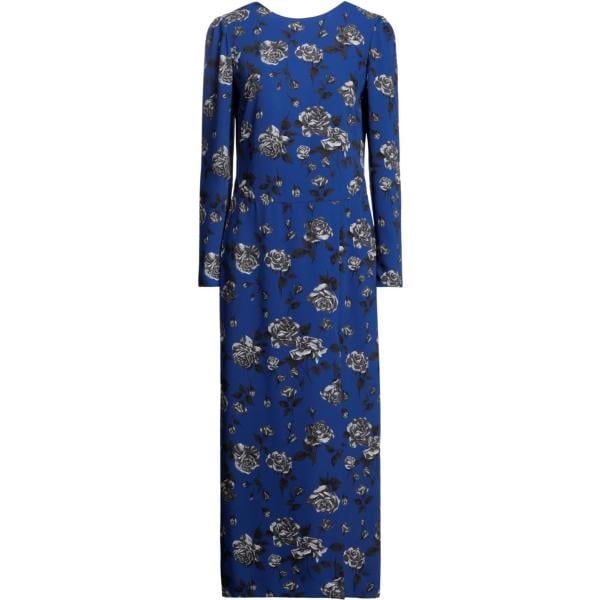 vestiti lunghi RED Valentino blu a fiori