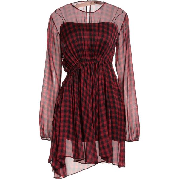 vestiti corti N°21 rosso a quadri