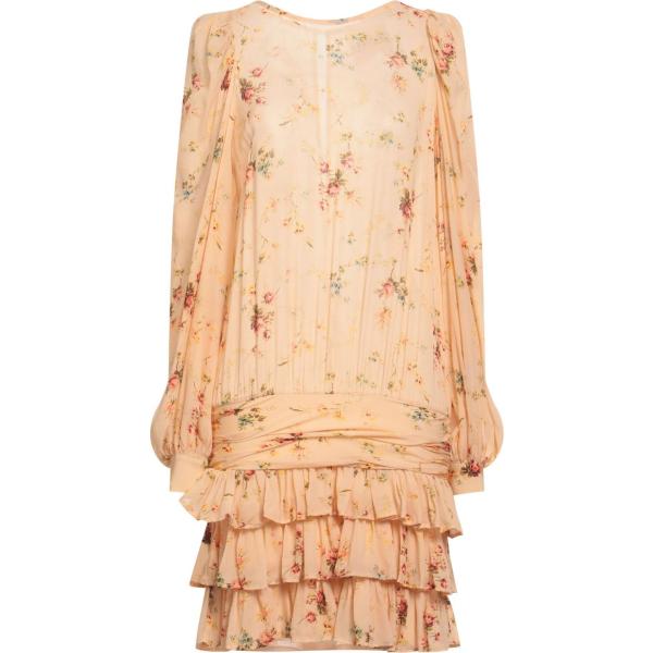 vestiti corti Aniye By marrone a fiori