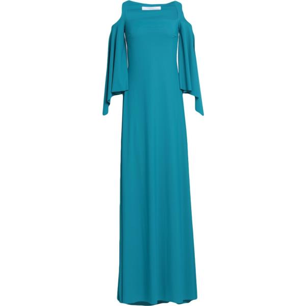 vestiti lunghi Chiara Boni La Petite Robe verde tinta unita