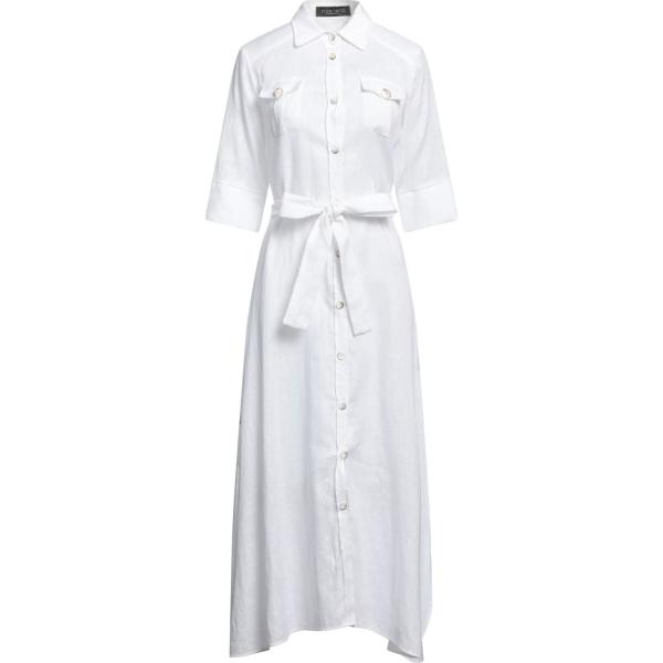 vestiti midi/longuette Nora Barth bianco