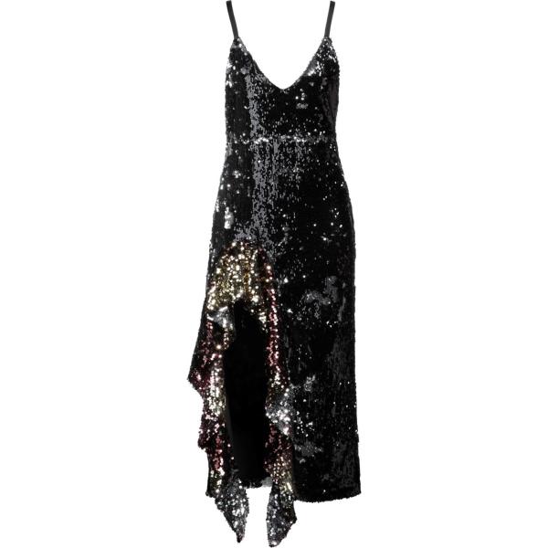 vestiti midi/longuette Cinqrue nero