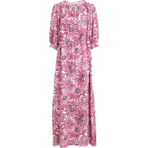 vestiti lunghi Diane Von Furstenberg rosa