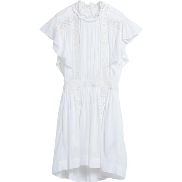 vestiti corti Marant Étoile bianco tinta unita