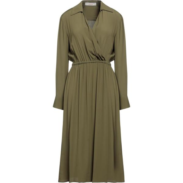 vestiti midi/longuette Jucca marrone tinta unita