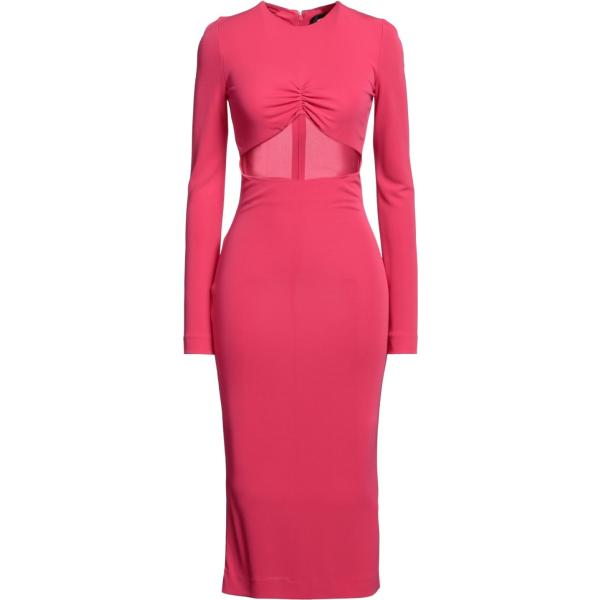 vestiti midi/longuette Dsquared2 rosa tinta unita