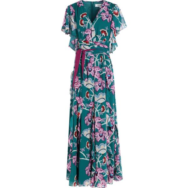 vestiti Diane Von Furstenberg blu a fiori