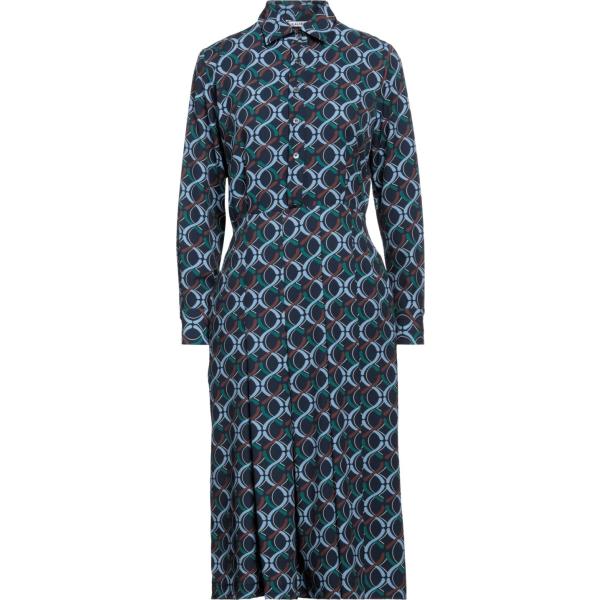 vestiti chemisier Caliban blu