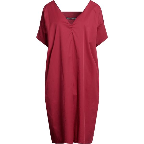 vestiti midi/longuette Alessio Bardelle rosso tinta unita