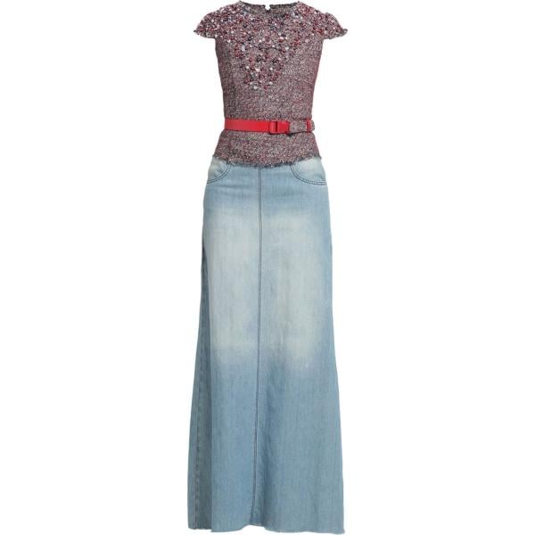 vestiti lunghi Elisabetta Franchi rosso