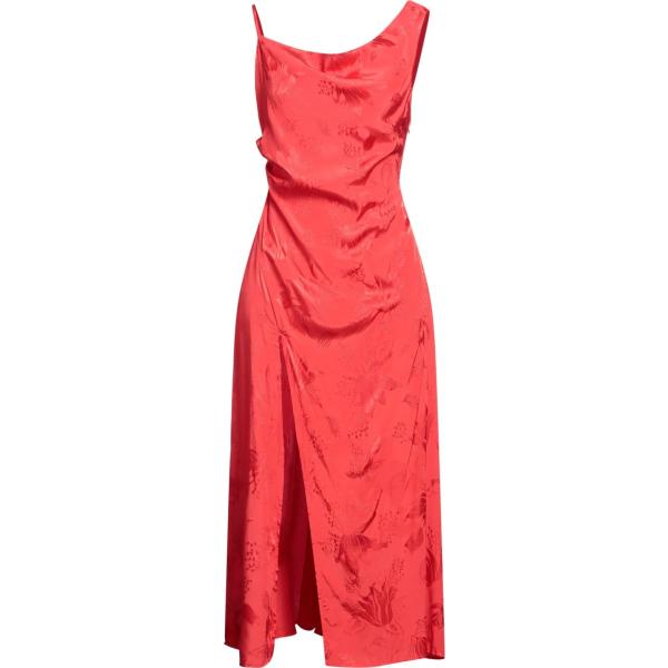 vestiti midi/longuette For Love & Lemons rosso tinta unita