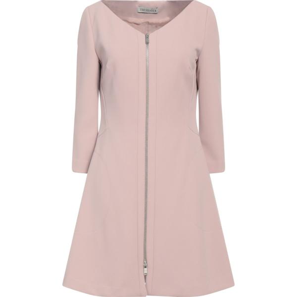 vestiti corti Trussardi rosa tinta unita