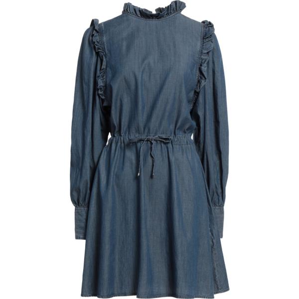 vestiti corti Replay blu tinta unita