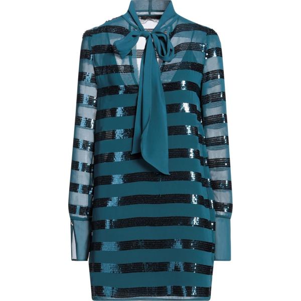 vestiti corti Patrizia Pepe verde tinta unita