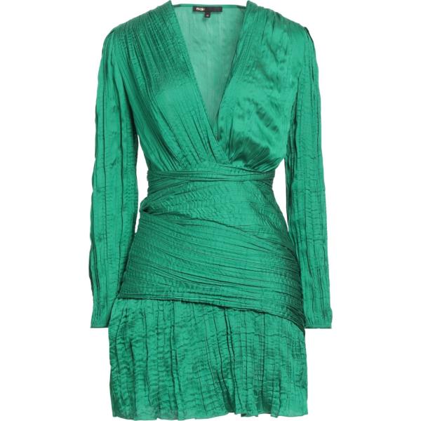 vestiti corti Maje verde tinta unita